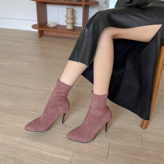 [BUNJANG] Women's Sock Boots (9cm Heel) - Multiple Pairs Event / 새상품 1+3 삭스 부츠 9cm 225~250사이즈 판매