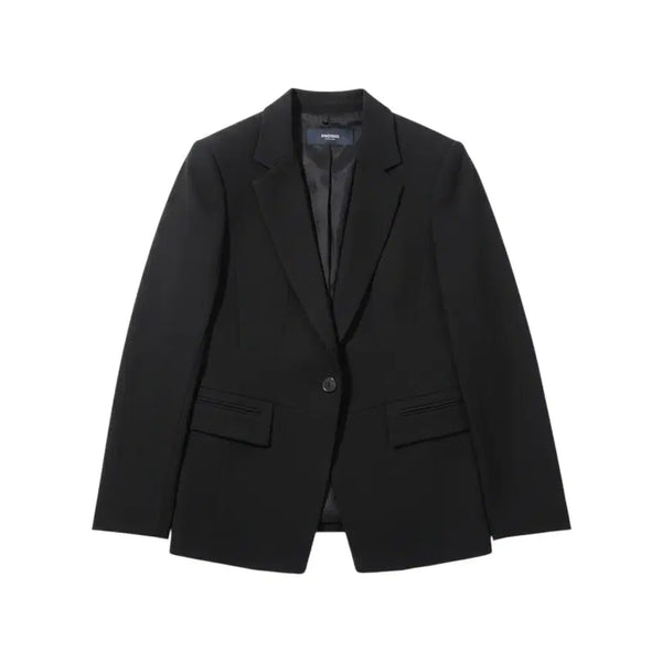 [BUNJANG] She's Made One Button Blazer Jacket / 여성55/ 쉬즈미스 원버튼 블레이저 자켓 10-105