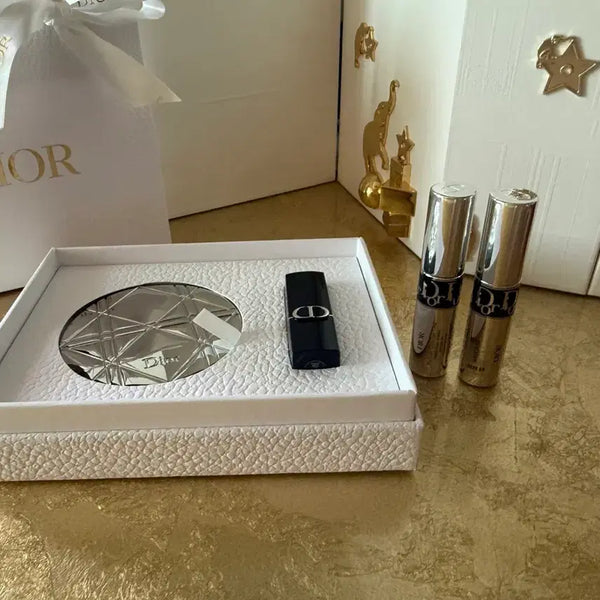 [BUNJANG] Dior Lipstick, Mirror, and Mascara Set / 디올 립스틱 & 거울 , 마스카라2개 세트