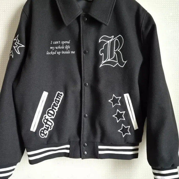 [BUNJANG] Vivastudio Varsity Jacket M / 무신사 비바스튜디오 바시티자켓 M