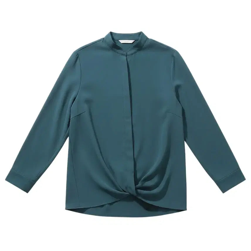 [BUNJANG] Melisea Deep Green Shirt Blouse (Women's Size 55) / 여성55/ melisea 딥그린 셔츠 블라우스 10-111