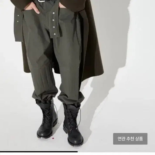 [BUNJANG] Moomyung Strap Biker Pants / [2] 무명 MOOMYUNG 스트랩 바이커 팬츠