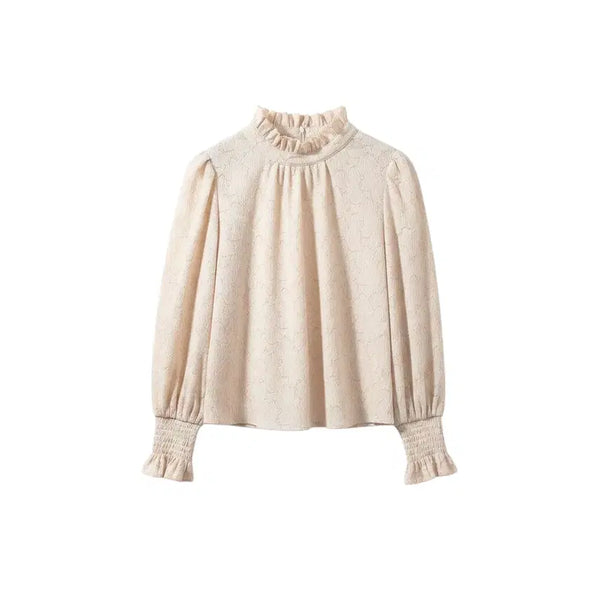[BUNJANG] On & On Women's High Neck Blouse IV / 여성 1사이즈/ 온앤온 하이넥 블라우스IV 10-118