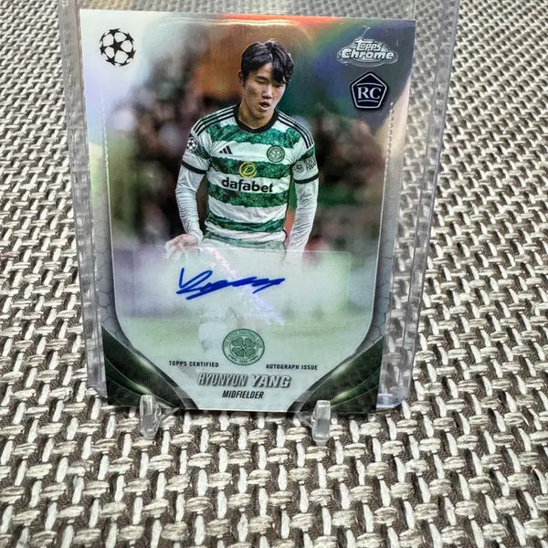 [BUNJANG] Yang Hyun-jun Rookie Autograph Card / 양현준 루키 오토(싸인)카드