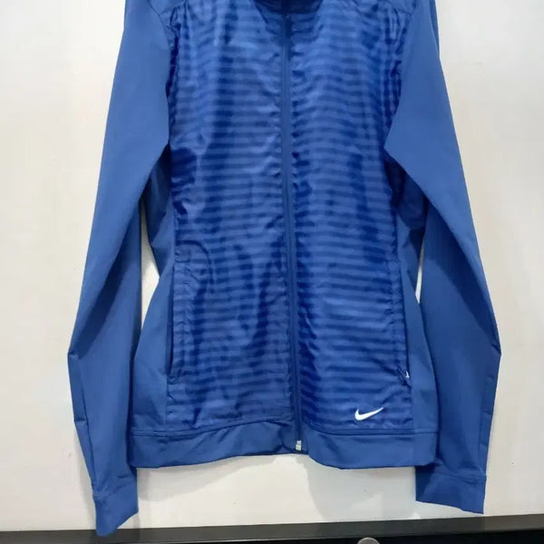 [BUNJANG] Nike Blue Stripe Zip-Up Track Jacket / 나이키 집업 블루 스트라이프