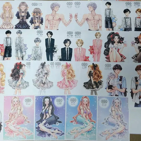 [BUNJANG] Eundi Character Sticker Set / 은디님 인물인스판매합니다~