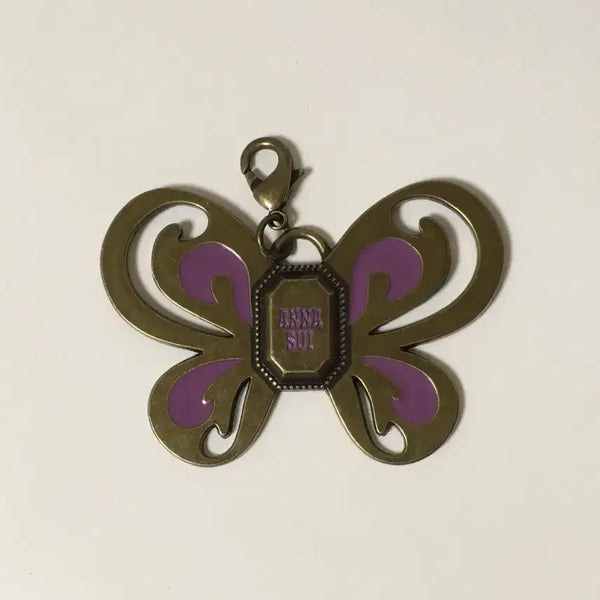 [BUNJANG] Anna Sui Butterfly Charm Keychain / 안나수이 키링 챰