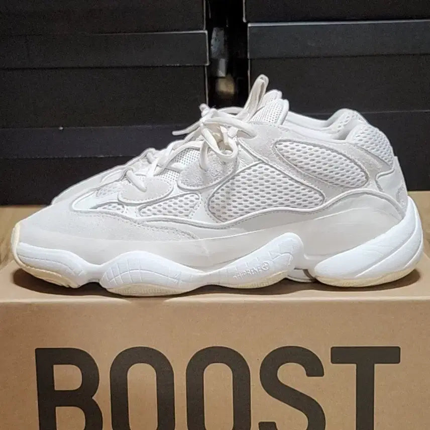 [BUNJANG] Adidas Yeezy Boost 500 Bone White (285mm) / 아디다스 이지부스트 285 본화이트 500