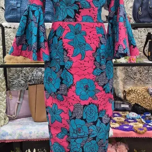 [BUNJANG] Custom Maxi Long Dress (Size 55-66) / 고급 맞춤 맥시 롱원피스(55~66)