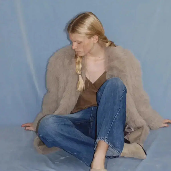[BUNJANG] Poeto Fluffy Fur Jacket / 포에토 플러핀 퍼 자켓