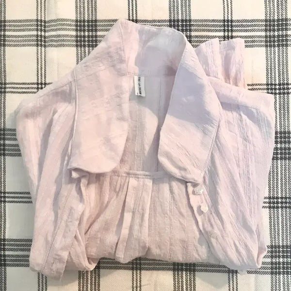 [BUNJANG] DouchiDouchi Purple Blouse / 도우치도우치 퍼플 블라우스