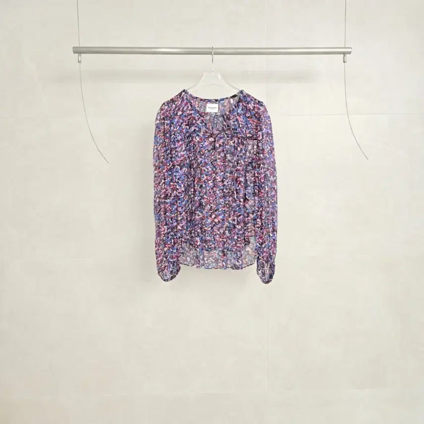 [BUNJANG] Isabel Marant Etoile Floral Pattern Blouse Size 34 / 이자벨마랑 에뚜왈 플로럴 패턴 블라우스 34