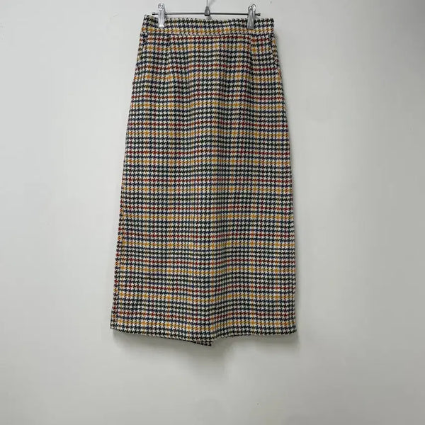 [BUNJANG] STANDING Mix Color Long Skirt / [새상품] STANDING 믹스컬러 롱스커트