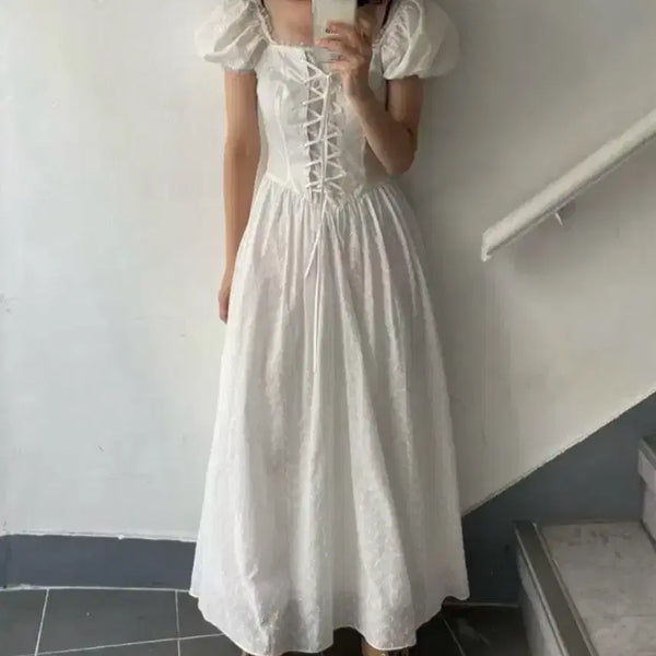 [BUNJANG] Pleta Dress Size S / 플레따 43번 드레스 S사이즈 셀프 웨딩 촬영 원피스