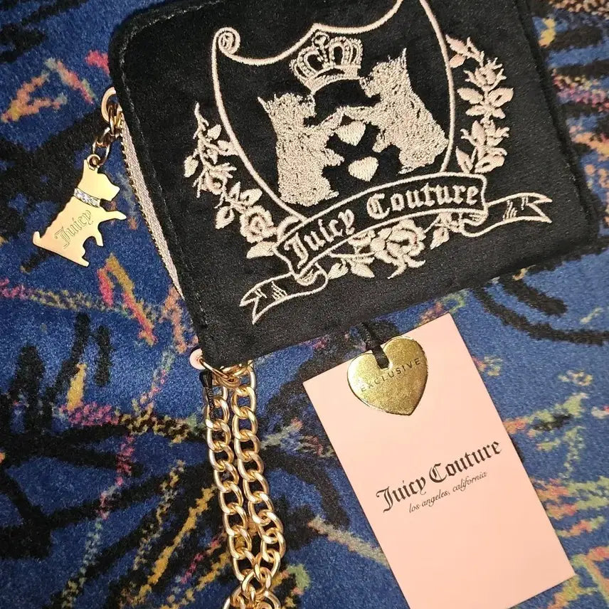 [BUNJANG] Juicy Couture Pink Bifold Wallet / 쥬시꾸뛰르 Juicy Couture 핑크 지갑 반지갑 카드지갑 중지갑 갸루