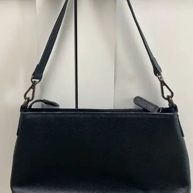 [BUNJANG] Esquire Women's Shoulder Bag Black Leather / 에스콰이어 여성숄더백