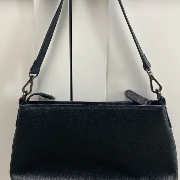[BUNJANG] Esquire Women's Shoulder Bag Black Leather / 에스콰이어 여성숄더백