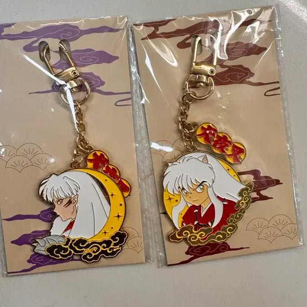 [BUNJANG] Inuyasha Acrylic Keyring Set Bundle / 이누야샤 키링 2개 세트 일괄