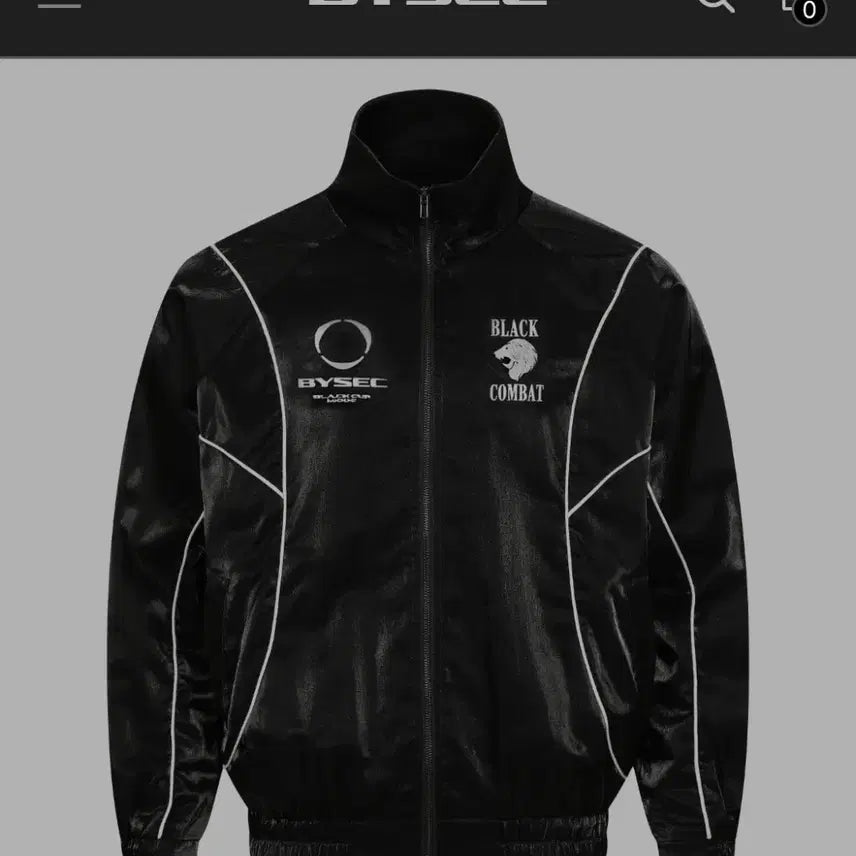 [BUNJANG] Byjec Black Combat Jacket Size L New / 바이젝 블랙컴뱃 자겟 L 사이즈 새상품