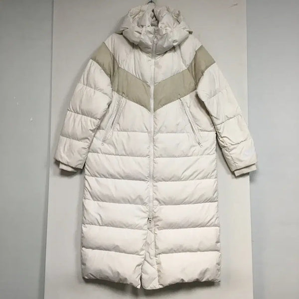 [BUNJANG] Nike Women's Down Long Padded Coat - Size L / NIKE 나이키 여성 다운 롱패딩 L