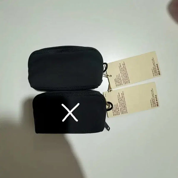 [BUNJANG] Muji Easy-Access Pouch Dark Grey S / 무인양품 꺼내기 쉬운 파우치 다크그레이 S