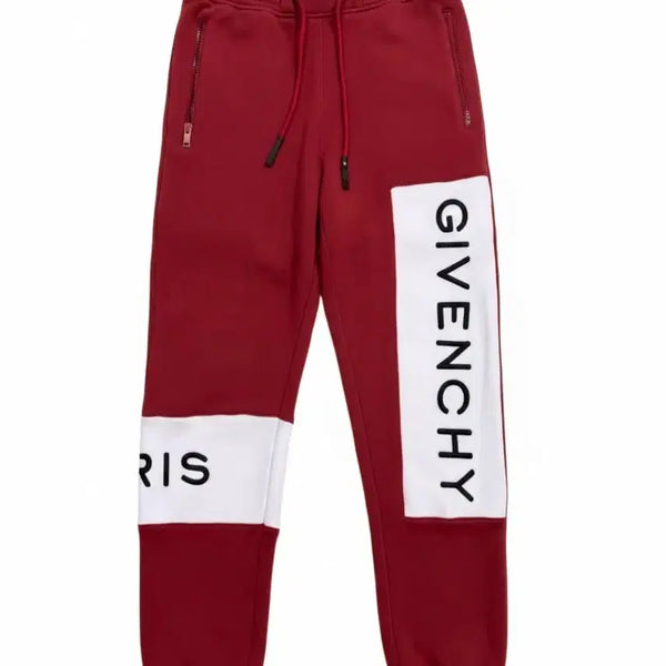 [BUNJANG] Givenchy Jogger Pants Wine Color / 지방시 조거팬츠 와인색