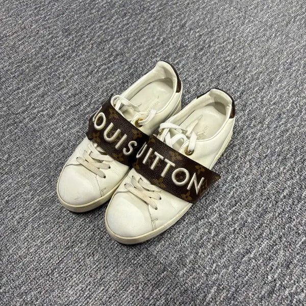 [BUNJANG] Louis Vuitton White Velcro Sneakers / 루이비통 벨크로 스니커즈