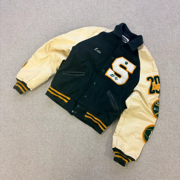 [BUNJANG] M Josten's Varsity Baseball Jacket 0910D2 / M Josten's 바시티 야구자켓 0910D2
