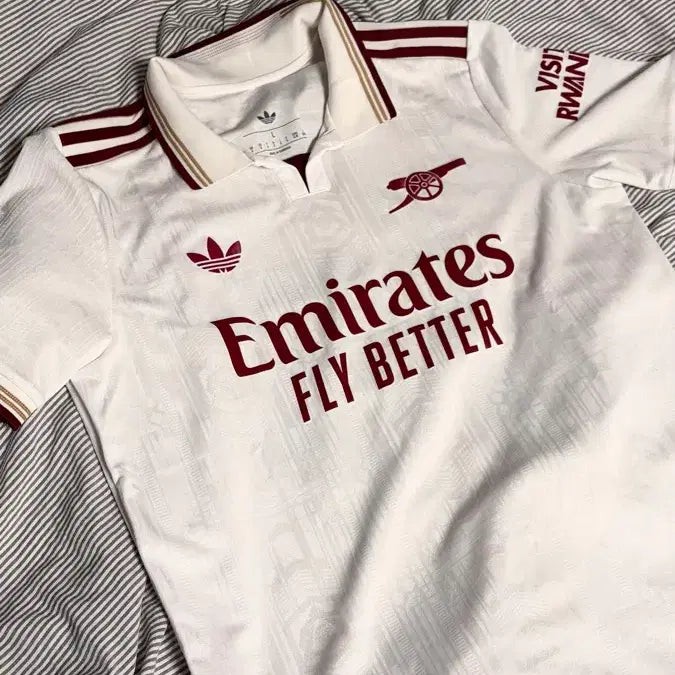 [BUNJANG] Arsenal 25/26 Third Authentic Jersey Ben White #4 / Eze #10 / 아스날 25/26 써드 어센틱 벤 화이트 No.4 Eze No.10