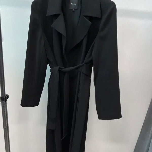 [BUNJANG] Theory Robe Trench Coat / 여) 띠어리 로브 트렌치코트