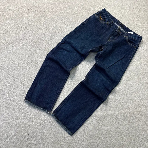 [BUNJANG] 27 Flack Women's Hem Point Denim Pants / 27 플랙 여성 밑단포인트 데님 팬츠 0910K1
