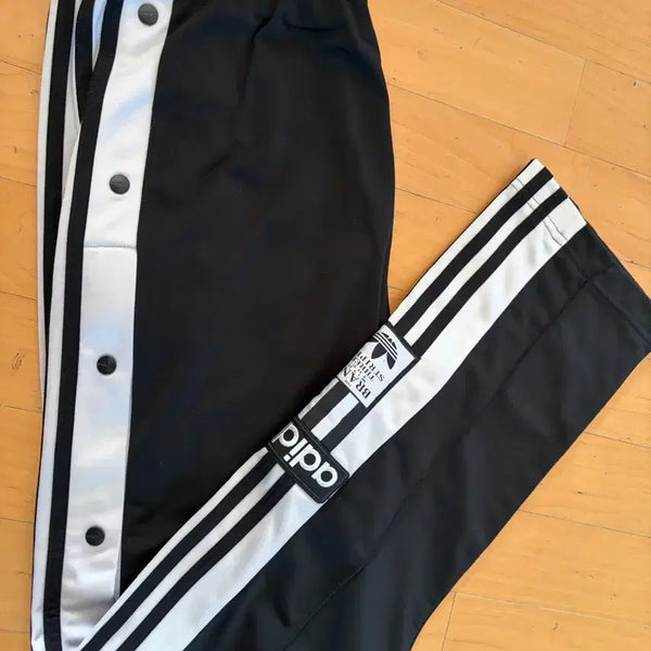 [BUNJANG] Adidas Snap Pants Black M / 어디다스 스냅팬츠 블랙 M