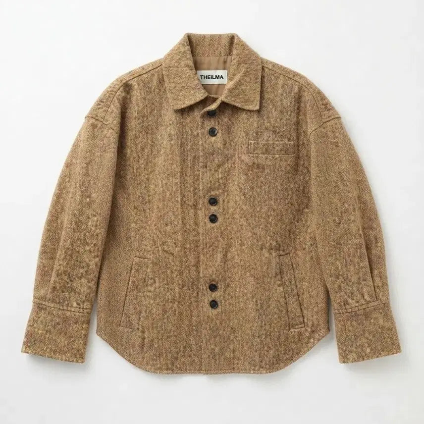 [BUNJANG] Theilma Beige Tweed Jacket F / 더일마 베이지 트위드 자켓 F