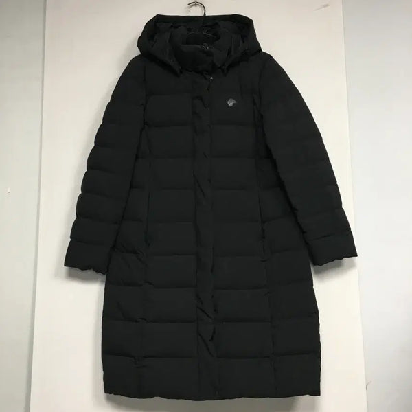 [BUNJANG] NEPA Women's Long Down Padding Jacket Size 100 Black / NEPA 네파 여성 다운 롱패딩 100