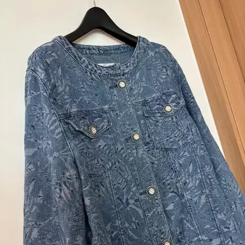 [BUNJANG] Gibi Bohemian 21 Denim Jacket / 기비 보헤미안 21년 데님 자켓 청자켓 에스닉 히피 보호시크