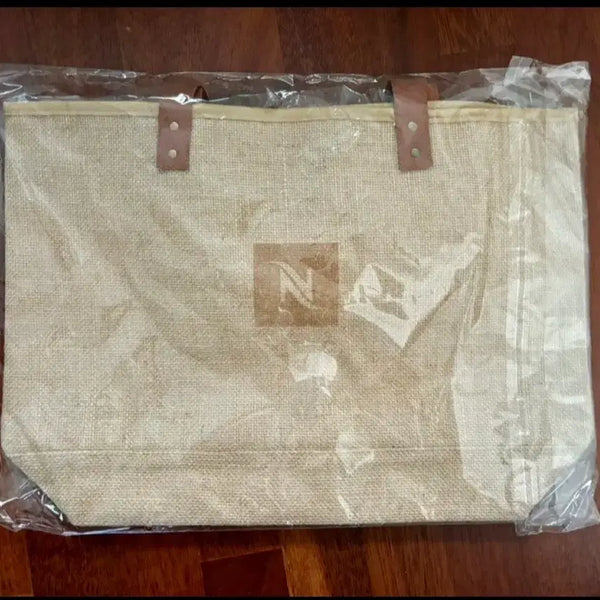 [BUNJANG] Nespresso Jute Bag New / 네스프레소 쥬트백 새제품