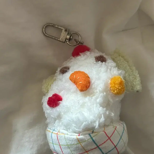 [BUNJANG] Yuingmui Bingsu Keyring Doll / 유잉무이 빙수 키링 인형