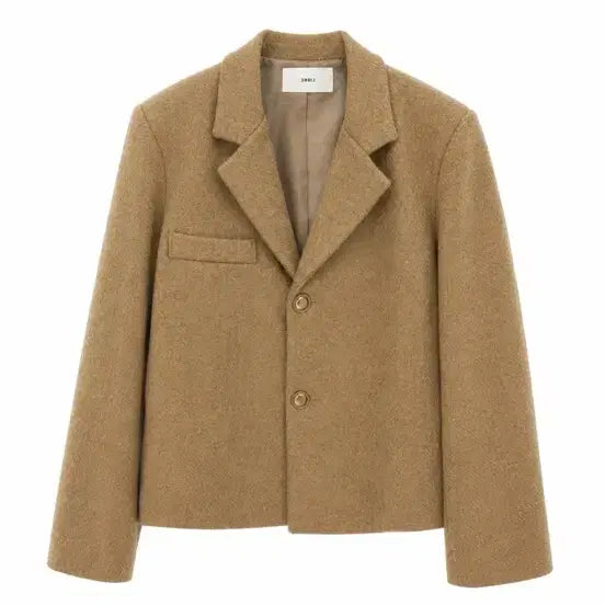 [BUNJANG] LIBRE Beige Herringbone Jacket (New) / LIBRE 베이지 자켓 (헤링본, 새상품)