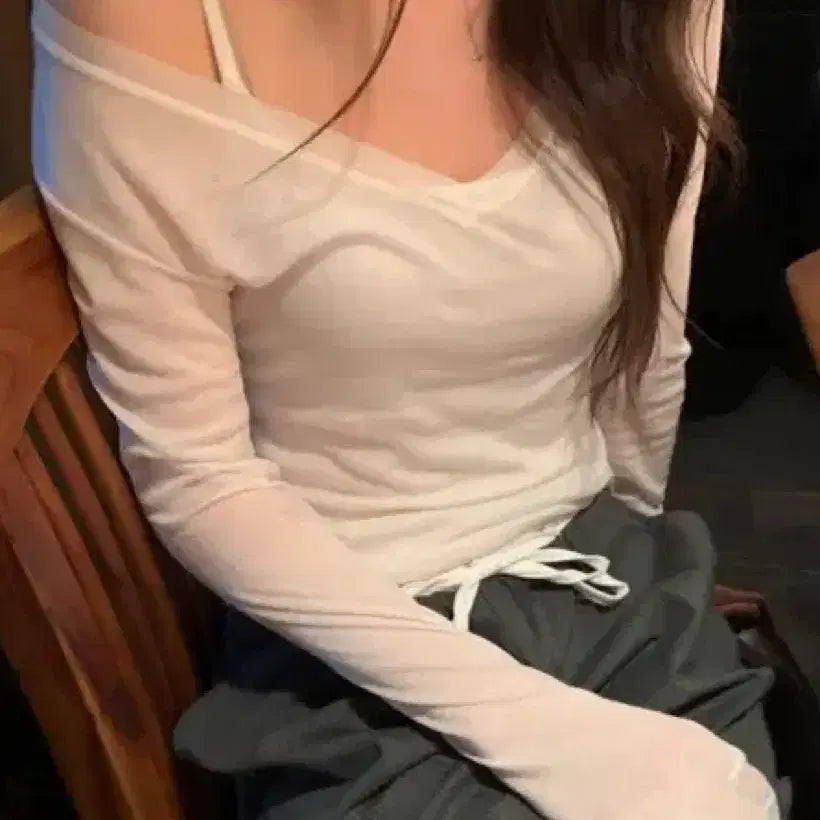 [BUNJANG] Vegetable T-Shirt Set - Ivory / [택달린 새상품] 베지터블 로에 티셔츠 set 아이보리