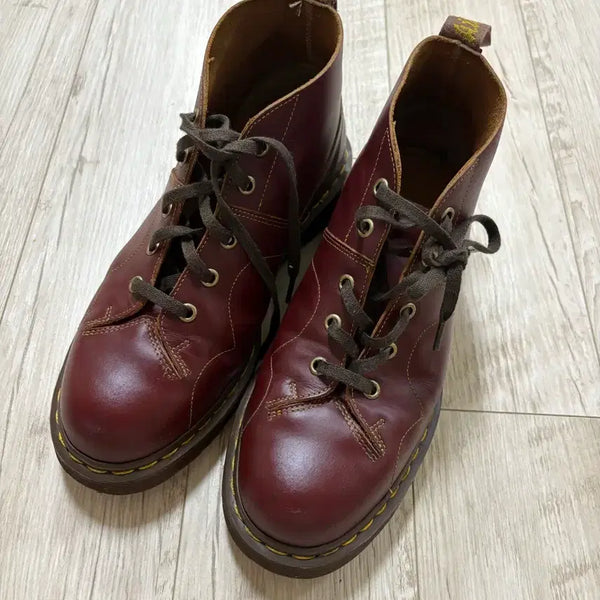 [BUNJANG] Dr. Martens Monkey Chukka Boots Cherry Red / 닥터마틴 몽키 처카부츠 체리레드 260