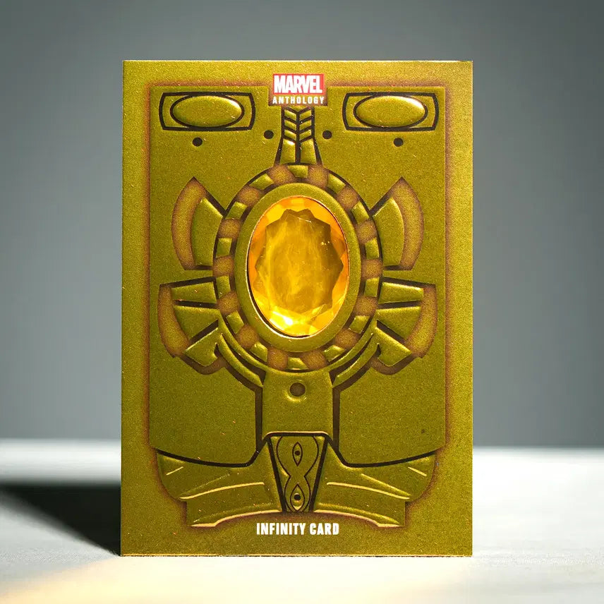 [BUNJANG] Panini Marvel Anthology 'Mind Stone' Memorabilia Infinity Card / 파니니 정품 마블 앤솔로지 '마인드스톤' 인피니티 카드(초레어)