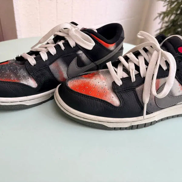 [BUNJANG] Nike Dunk Low SE Graffiti Orange Splatter / 나이키 덩크 로우 오렌지 스플래터