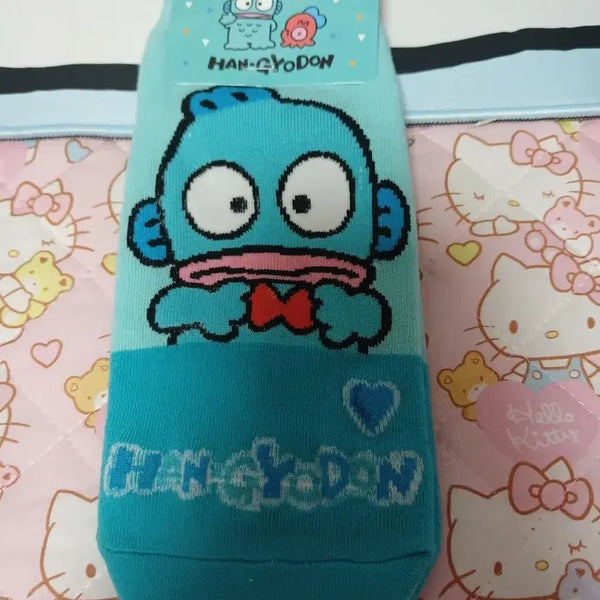 [BUNJANG] Hangyodon Sky Blue Socks / 한교동 양말 하늘색