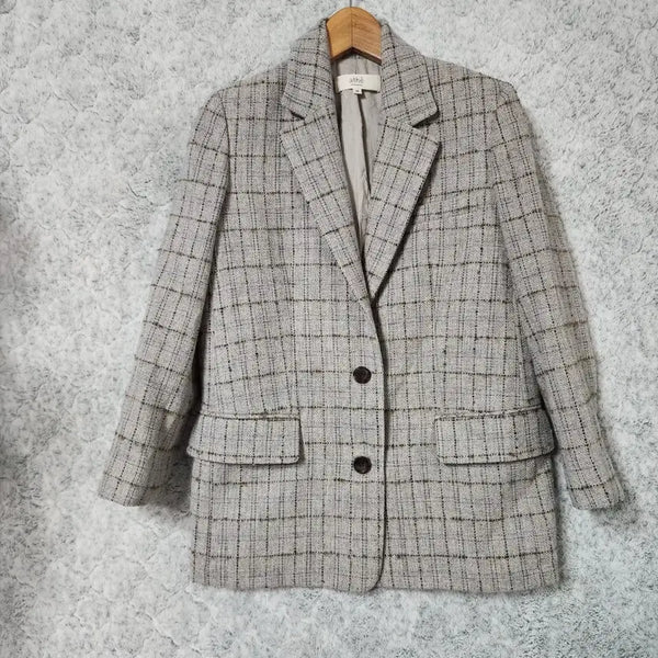 [BUNJANG] athé Vanessa Bruno Check Jacket / K40 [36] athe 바네사브루노 체크 자켓