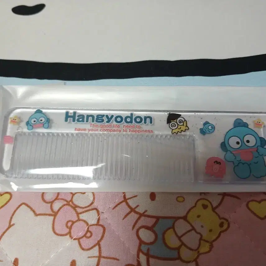 [BUNJANG] Hangyodong Character Transparent Comb / 한교동 빗