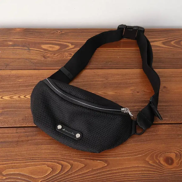 [BUNJANG] Descente Hip Pack Black / 데상트 힙색