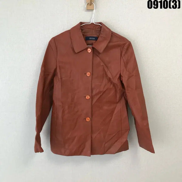 [BUNJANG] Arzo Lambskin Leather Jacket S / 아르조 양가죽 자켓 S