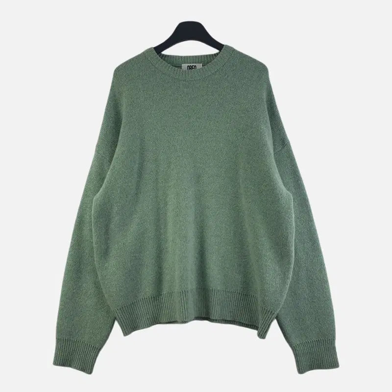 [BUNJANG] Men's Green Knit Sweater / 그린 남자 FREE 니트 O3727