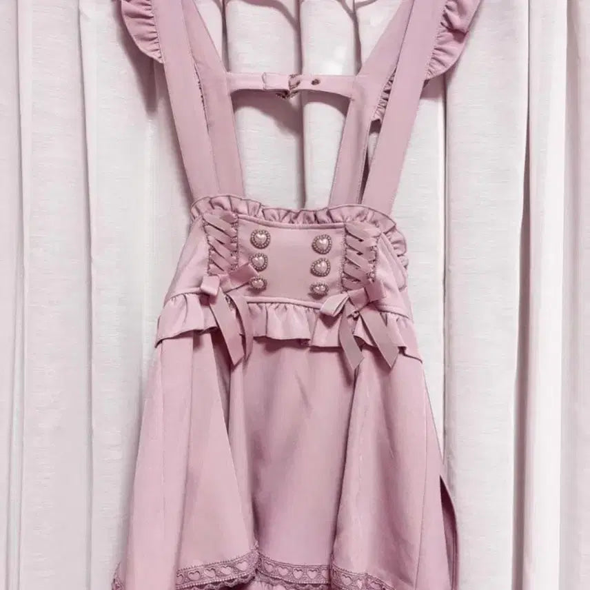 [BUNJANG] Lizlisa Lace-up Suspender / 리즈리사 레이스업 서스펜더