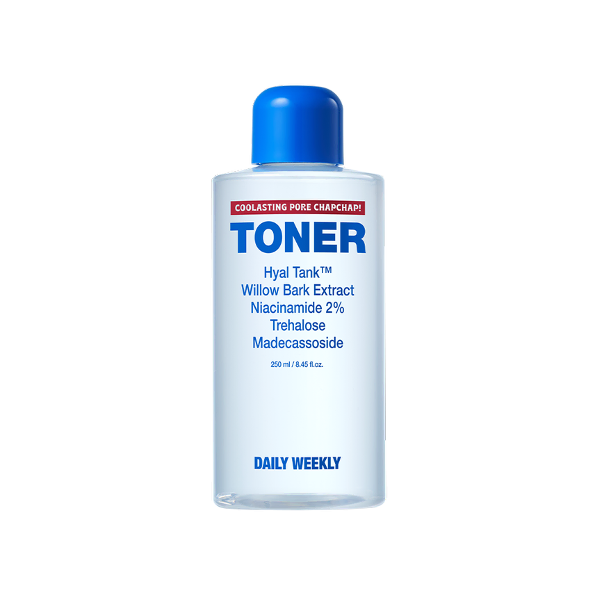 [BUNJANG] Daily Weekly Cool Lasting Pore Toner 250ml / 데일리위클리 쿨래스팅 모공 챱챱 토너 250ml